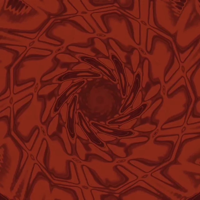 تونل نئون گردباد قرمز تیره VJ Loop 1:1 Square 60fps Screensaver