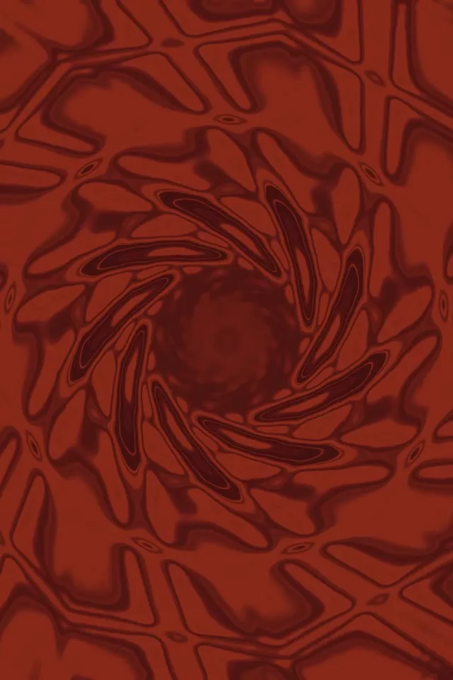 Red Silk Swirl Neon Tunnel VJ Loop 2:3 Photo Portrait 60fps Screensaver