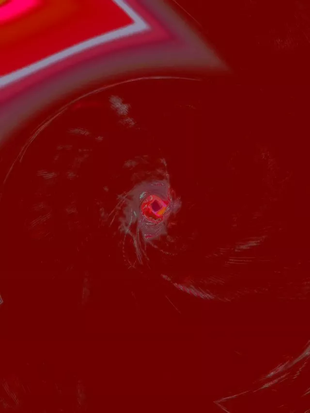 Червоний неоновий тунель спіральний вихір 3:4 iPad портрет 60fps VJLoops заставка