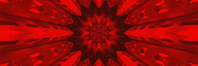 Raudonas Neon Tunelis Žvaigždės Sprogimas Ekrano Užsklanda 3:1 Triple Wide 60fps VJ Loop