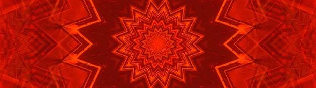 Neon Tunnel Red Zigzag Star Vj Loop 32:9 Super Ultrawide 60fps Screensaver