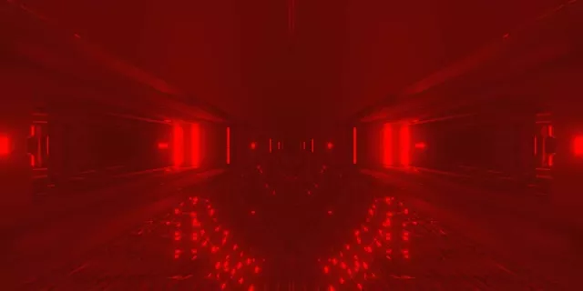 Rooi Neon Tonnel VJLoops 2:1 Univisium 60fps Skermbeskermer