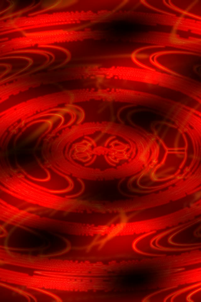 Red Neon Tunnel VJ Loop 9:16 60fps Screensaver Motion Background