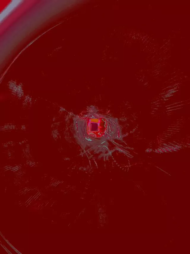 Red Neon Tunnel Vortex Screensaver 3:4 iPad Portrait 60fps Vj Loop