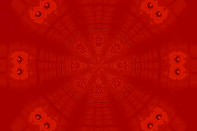 Dearg Tonn Neon Octagon Vortex VJLoops 3:2 Surface 60fps Screensaver