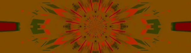Neon Tunnel Kaleidoscope Burst 32:9 Ultrawide 60fps Screensaver Vj Loop