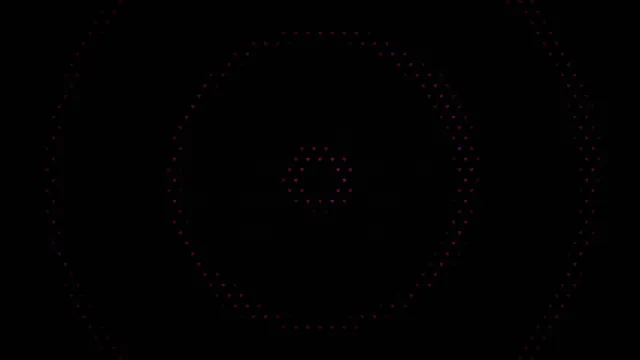 Red Particle Network Loop - 4K Digital Background