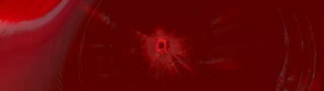 Red Pulsating Neon Tunnel VJ Loop 32:9 Ultrawide 60fps Screensaver