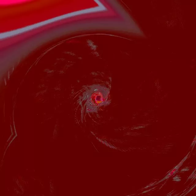 Red Spiral Neon Tunnel VJ Loop 1:1 Square 60fps Screensaver Animation