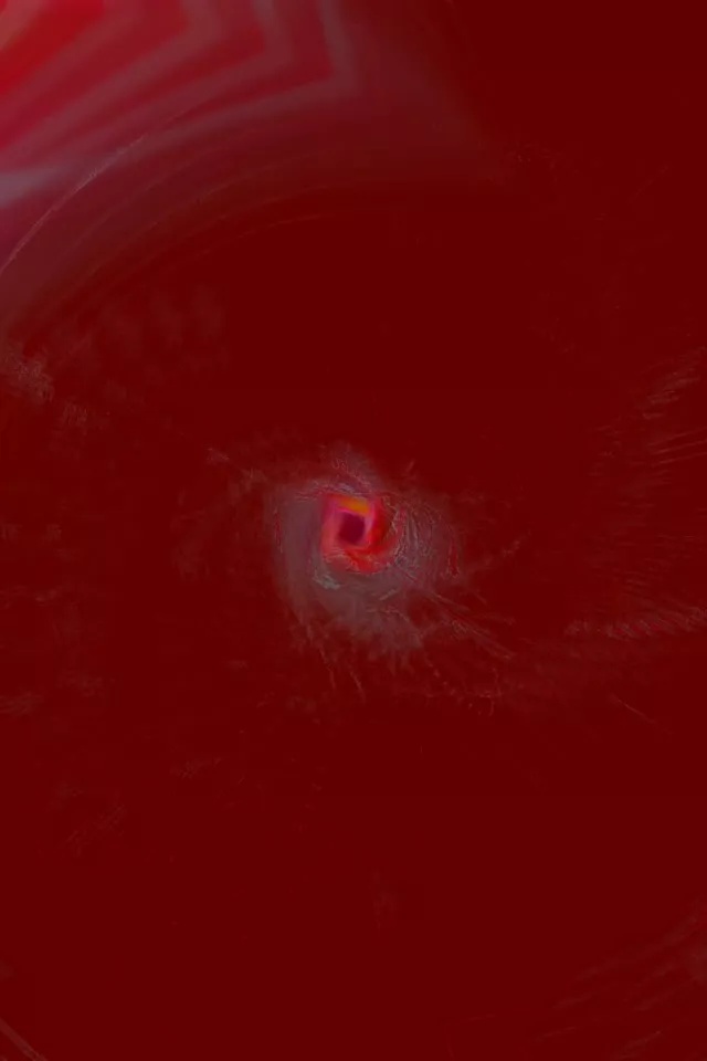 Red Spiral Neon Tunnel VJ Loop 2:3 Portrait 60fps Screensaver