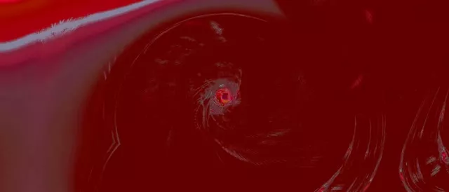 Red Spiral Vortex Neon Tunnel 21:9 Ultrawide 60fps VJ Loop Screensaver