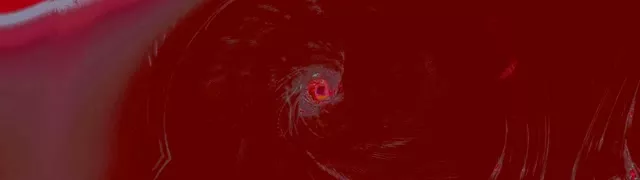 Red spiraling vortex neon tunnel 32:9 ultrawide 60fps screensaver loop