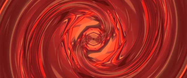Tunnel Neon Vortice Spirale Rosso Screensaver 60fps 2.39:1 Cinemascope VJLoops
