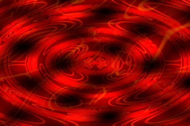 Red Swirling Neon Tunnel VJ Loop 3:2 Surface 60fps Screensaver Animation