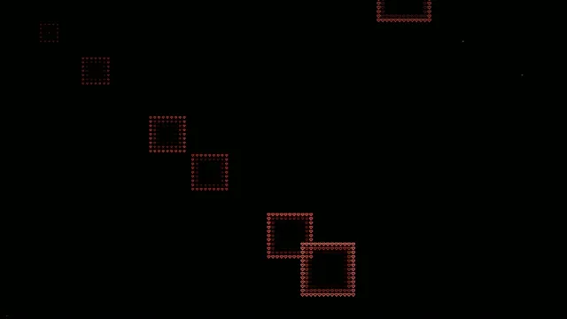Retro Pixel Heart Frames Animation 4K