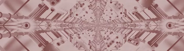 Túnel Neón Rosa Calidoscopio VJLoops 32:9 Super Ultrawide 60fps Protector de Pantalla