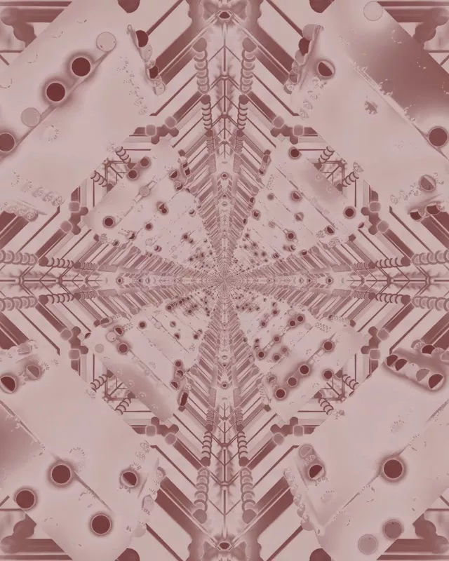 Neon Tunel Ruža Mreža VJ Loop 4:5 Instagram 60fps Screensaver