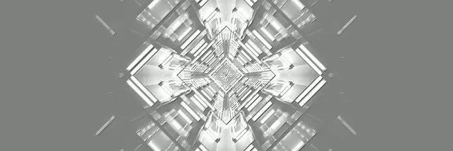 Túnel Neón Caleidoscopio Diamante Prata VJ Loop 3:1 Triple Ancho 60fps Protector