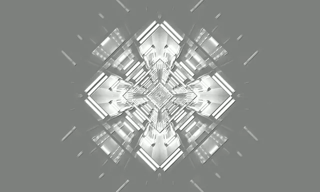 Túnel de Neó Calidoscopi de Diamant VJLoops 5:3 Wide 60fps Estalvi de Pantalla