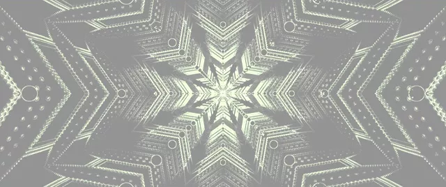 تونل نئون نقره‌ای دانه برف اسکرین سیور 60fps 2.39:1 Cinemascope VJ Loop