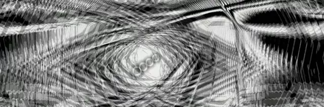 Spiraling Neon Tunnel Vortex - 3:1 Triple Wide 60fps Screensaver Loop