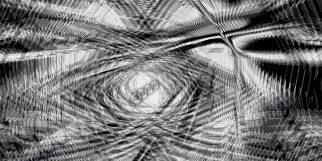 Spiraling Neon Tunnel Vortex Loop 2:1 Univisium 60fps Screensaver