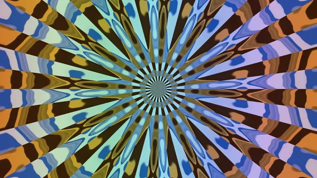 Swirling Blue Orange Neon Tunnel 4k uhd 60fps Screensaver Live Wallpaper