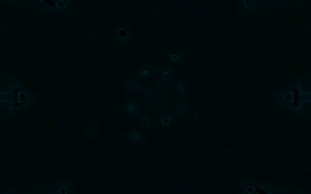 Neon Tunnel Teal Organic Fractal VJ Loop 60fps 16:10 MacBook Screensaver