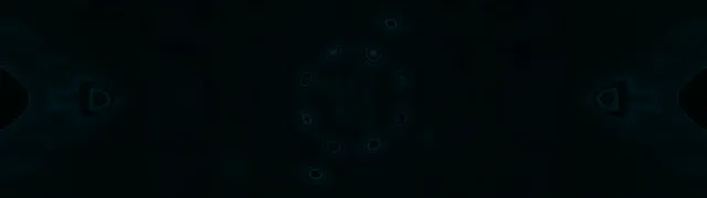 Neono Tunelis Teal Organinis Blob Sūkurys VJ Loop 32:9 Super Ultrawide 60fps Ekrano užsklanda