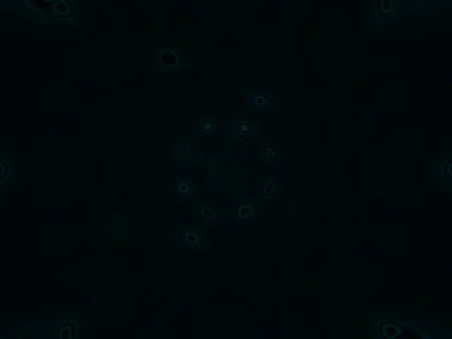 Tunnel al Neon Vortice Blob Organico Turchese Screensaver 4:3 Classico 60fps VJ Loop