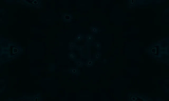 Neon Tunnel Teal Cell Mandala Vj Loop 5:3 Wide 60fps Screensaver