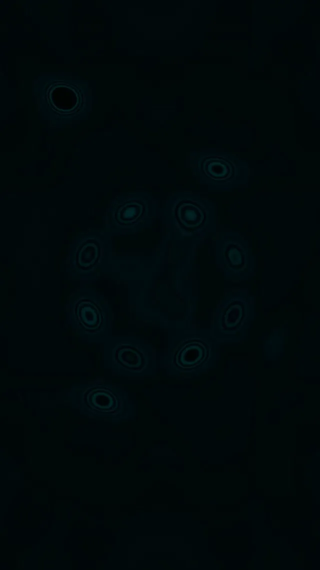 Neon Tunnel Teal Blob Pulse Vj Loop 9:16 Reels 60fps Screensaver