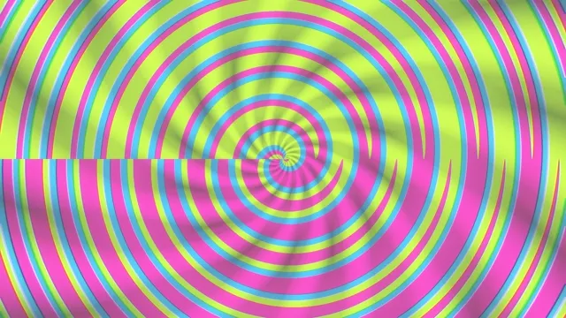 Vibrant Neon Spiral Tunnel - Abstract 4K Motion