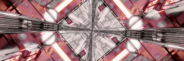 Vj Loop Túnel Neon 3:1 Triple Wide 60fps Protetor de Tela Grade Diamante Rosa