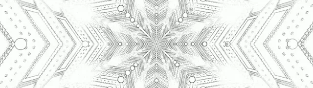 Valkoinen Geometrinen Neontunneli Näytönsäästäjä 32:9 Super Ultrawide 60fps VJLoops