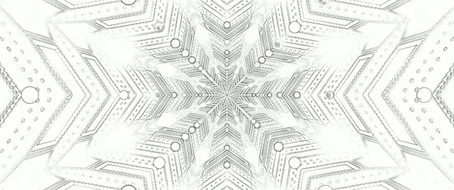 Túnel Neon Geométrico Branco Protetor de Tela 60fps 2.39:1 Cinemascope VJ Loop