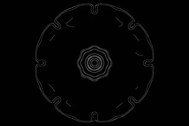 Valge Neon Tunnel Ekraanisäästja 3:2 Surface 60fps VJ Loop PC Laptop