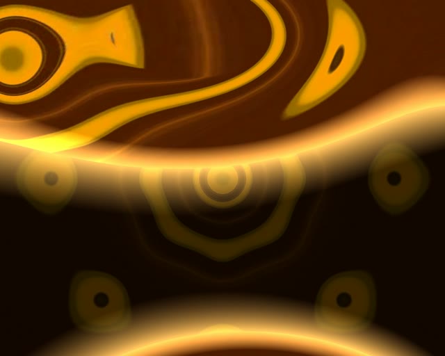 Túnel neón geométrico amarillo VJ loop 5:4 industrial 60fps salvapantallas animación