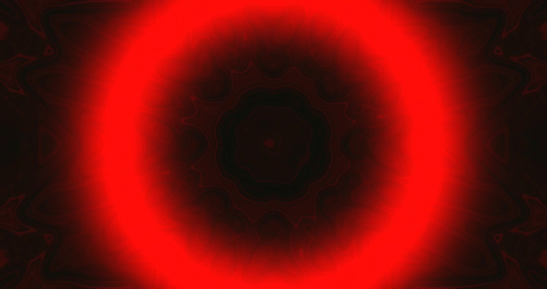 Tunnel al Neon Rosso Screensaver 4K UHD 60fps VJ Loop PC Laptop