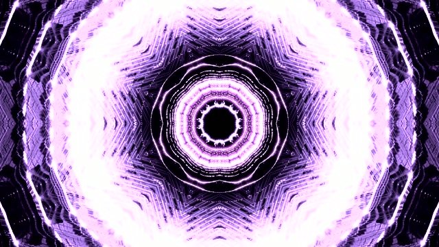 Tunnel Neon Screensaver 4K UHD 60fps VJLoops Windows 11 PC Laptop