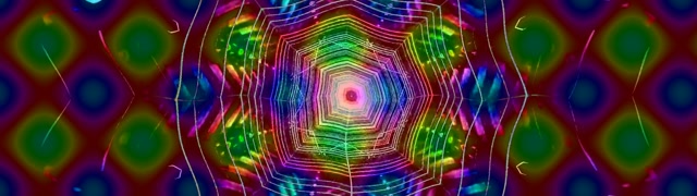 Tunnel Neon Vortice Ragnatela VJ Loop 32:9 Super Ultrawide 60fps Screensaver