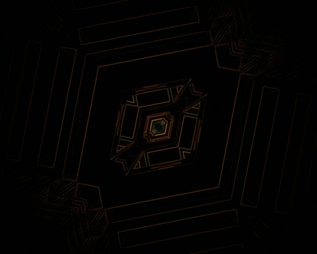 Tunnel Neon Vortice Diamante Rotante VJ Loop 5:4 Industrial 60fps Screensaver