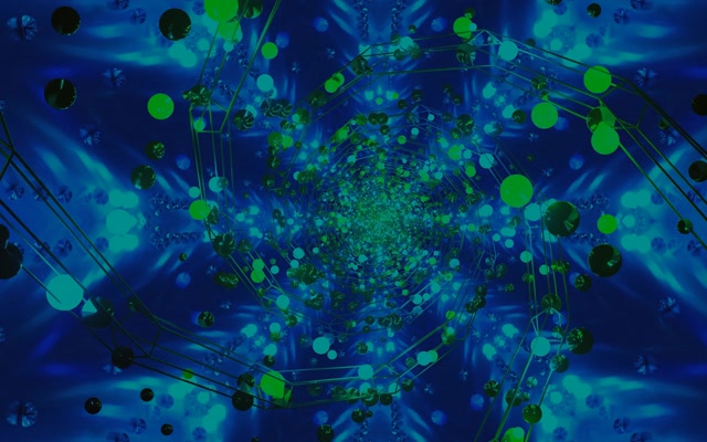 Tunnel Neon Vortice Bolla Verde VJLoops 16:10 Macbook 60fps Screensaver