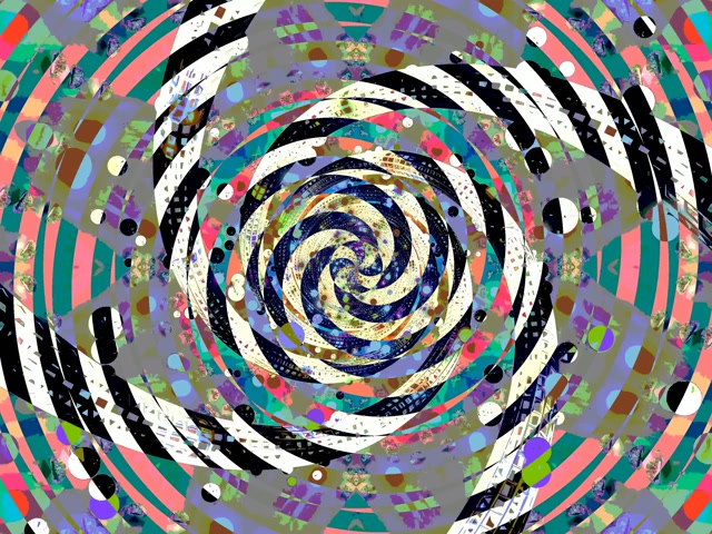 Tunnel Neon Vortice Spirale 4:3 Classico 60fps Screensaver VJLoops