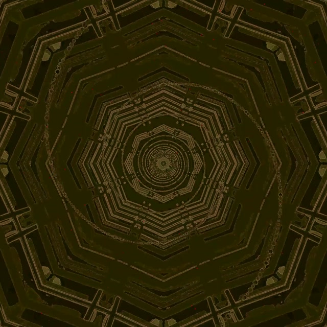 Tunnel Neon Vortice Ottagono VJ Loop 1:1 Quadrato 60fps Screensaver