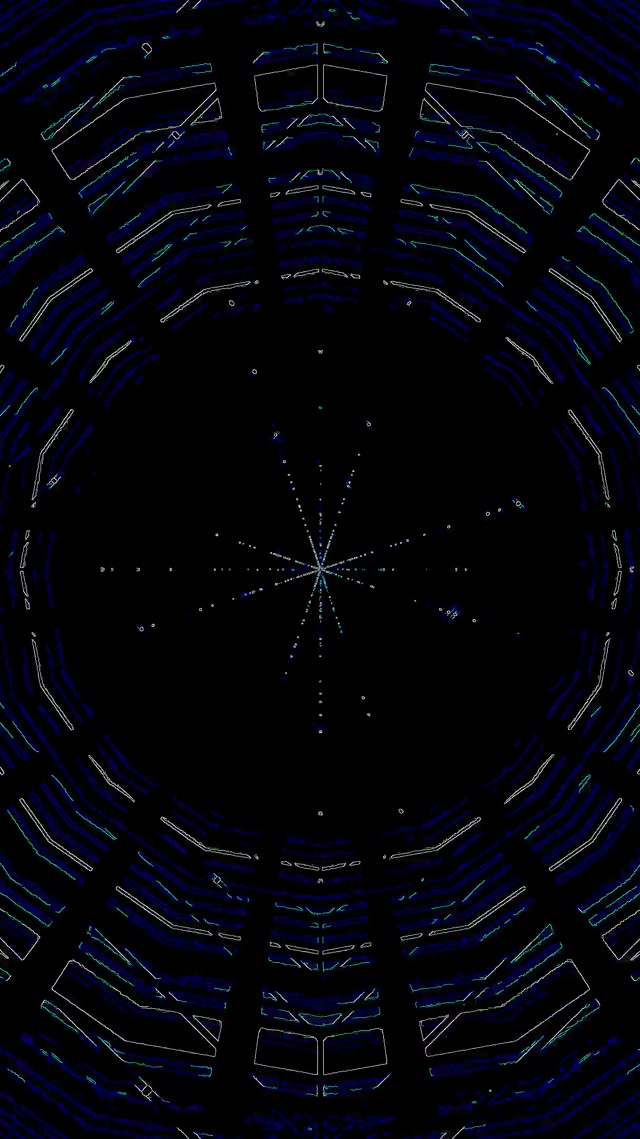 Tunnel Neon Vortice Diamante VJLoop 9:16 Reels 60fps Screensaver