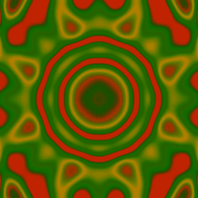 Tunnel Neon Arancione Vortice Ondulazione | Vj Loop | 1:1 Quadrato | 60fps | Screensaver