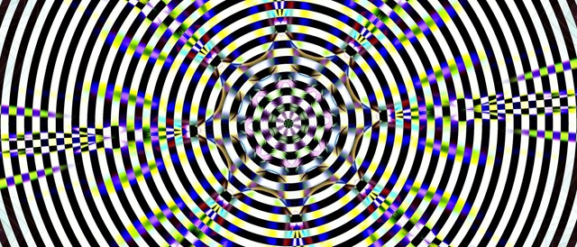 Neon Tunnel Concentric Circles 21:9 Ultrawide 60fps VJ Loop Screensaver