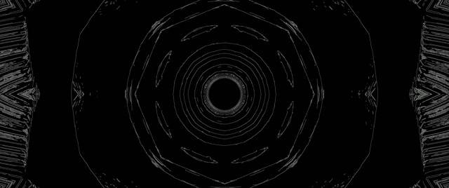 Tunnel Neon Vortice Mandala Radiale VJLoops 2.39:1 Cinemascope 60fps Screensaver