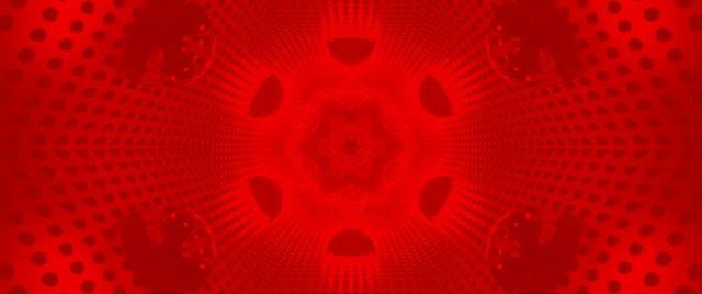 Tunnel Neon Rosso Esplosione Punti Radiali 2.39:1 Cinemascope 60fps Screensaver Vj Loop